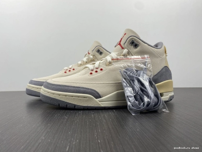 Retro DH7139-100 Muslin Jordan Air 3 0821